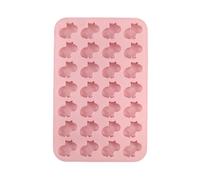 Qpz675 Lot de 2 gâteaux en silicone 31 cavités en forme d'animal pour loisirs créatifs au chocolat, bonbons, pâtisserie, savon, glace, artisanat Qpz675 (21 x 13,4 x 1,2 cm)