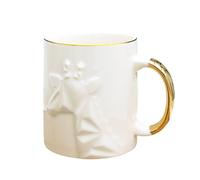 - Qpz793 - Tasse à café d'anniversaire en céramique de 450 ml - Motif constellation du zodiaque - Pour cacao, eau, lait, jus (-) - Qpz793 (blanc, 10 x 9 cm)