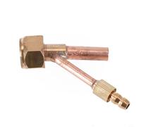 QQ-150A TIG Brûleur de soudage Connecteur de câble de séparation électrique gaz Cuivre complet pour soudage à l'argon Argon Extrémité supérieure inférieure Accessoires 1 pièce