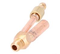 QQ-150A TIG Brûleur de soudage Connecteur de câble de séparation électrique gaz Cuivre complet pour soudage à l'argon Argon Extrémité supérieure inférieure Accessoires 1 pièce