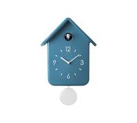 'QQ' HORLOGE À COUCOU AVEC PENDULE "HOME" Cerulean Blue