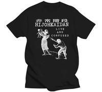 QQ2esUer HIJOKAIDAN Shirt Noise Merzbow Industrial Experimental Music Masonna Hanatarash Les Rallizes Denudes Boredoms Prurient MSBR Black XXL