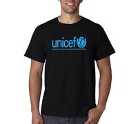 QQ2esUer UNICEF Who Logo Men White T-Shirt Size S to 3XL