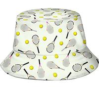 QQIAEJIA Chapeau bob de tennis pour homme et femme - Chapeau de tennis pliable pour la plage, les voyages, le tennis, A217, taille unique
