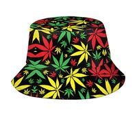 QQIAEJIA Chapeau bob rétro avec drapeau du royaume jamaïcain - Chapeau de pêcheur pour homme et femme, Jamaica Flaga7, taille unique