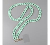 QQLADY 120 cm Sangle de téléphone Acrylique bandoulière lanière chaîne étui Corde Cordon pour téléphone Portable Portable accrocher Accessoires de téléphone Portable