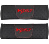 QQLADY 2 Pièces Housses Protection Ceinture Sécurité Voiture pour Citroen DS7, Rembourrage de Ceinture de Sécurité de Voiture, Doux Confort Auto Accessoires,C