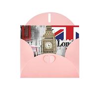 QQLADY Cartes de remerciement Big Ben Londres, cartes d'anniversaire, cartes de Saint-Valentin, cartes commémoratives et invitations de fête.
