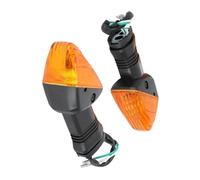 QQLADY Clignotant Moto Compatible Avec KAWASAKI Pour NINJA ZX-6R 636 600 ZX-6RR KLE 500 KLE 650 2 Pièces Clignotants Moto(Amber)