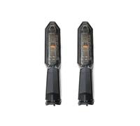QQLADY Clignotant Moto Compatible Avec Kawasaki Pour Z125 Z250 Z250SL Z300 Z400 Z650 Z750 Z800 Z1000 Z1000R Clignotant(2pcs Smoke)