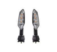 QQLADY Clignotant Moto Compatible Avec Kawasaki Pour Z900 Z900RS Z125 Z250 Z250SL Z300 Z400 Z650 Z750 Z800 Z1000 Z1000R Clignotant(2pcs Clear)