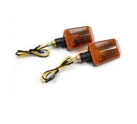 QQLADY Clignotant Moto Compatible Avec Suzuki Pour GS 450 550 750 Intruder Boulevard Clignotants Et Indicateurs Lumineux(2 pièces)