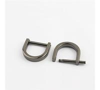 QQLADY Métal 10mm-38mm détachable ouvert vis D anneau boucle manille fermoir pour cuir artisanat sac sangle ceinture poignée épaule sangle