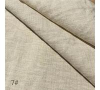 QQLADY Nappe en Tissu Naturel de Couverture de Table de Couleur Unie en Lin Pur pour la décoration de Table de Vacances de fête de Salle à Manger de Cuisine