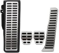 QQLADY Pédales de Voiture pour Audi A3 MK2 8P 2003-2013, Couvre-pédale d'accélérateur et de Frein, Coussinets Pédale d'embrayage Antidérapant PéDale de Frein Accessoires