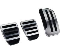 QQLADY Pédales de Voiture pour Nissan Juke Leaf 2011-2018, Couvre-pédale d'accélérateur et de Frein, Coussinets Pédale d'embrayage Antidérapant PéDale de Frein Accessoires,B MT