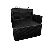 QQLADY Protection Coffre Voiture Chien pour Fiat Ulysse Electric - Tapis Imperméable Antidérapant, Anti-Rayures avec Protection Latérale, Voitures et SUV, 180x105 cm, Noir