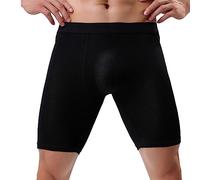 QQLADY Royalprestige - Lot de 2 leggings courts pour la prostate, réduisent les mictions fréquentes, conçus pour les hommes (S-B, L)