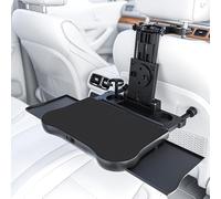 QQLADY Tablette Repas pour Siège Auto Arrière pour Lincoln Aviator/Corsair/Nautilus, Pliable et Réglable, Table de Voiture, Porte-gobelet & Support téléphone, étude et Travail