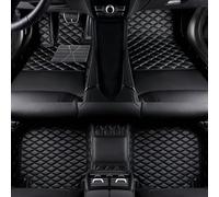 QQLADY Tapis de Sol de Voiture en Cuir pour Toyota RAV4 2009 2010 2011 2012 2013 LHD, Imperméable Antidérapant Moquettes, Couverture ComplèTe Tapis, Intérieur Accessoires,F Black