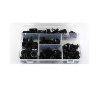 QQLADY Vis CaréNage De Moto pour Y&amaha pour MT07 pour FZ07 2014-2023 2024 Kit Complet Boulons Carénage Complet Boulons Revêtement Latéral en Acier Vis Écrous Vitesse Clips Carénage(Black)