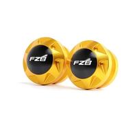 QQLADY Z for Yamaha FZ8 FZ 8 2011-2012 6 mm Bras oscillant bobines Curseur FZ8 vélo Aluminium arrière Bras oscillant Moto Support vis curseurs X(Gold)