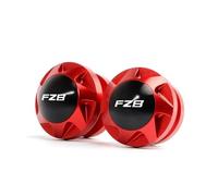 QQLADY Z for Yamaha FZ8 FZ 8 2011-2012 6 mm Bras oscillant bobines Curseur FZ8 vélo Aluminium arrière Bras oscillant Moto Support vis curseurs X(Red)