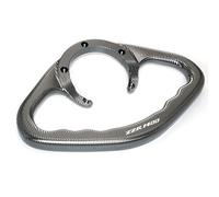 QQLADY Z Poignées de Passager de Moto poignée de réservoir poignée de Barre d'appui for Kawasaki ZZR1400 ZZR 1400 2006-2009 X (Color : Titanium)