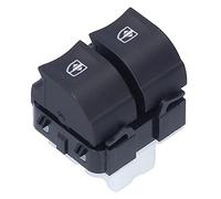 Qqmora Bouton de Commutation de Commande de Fenêtre 254118722R Noir de Remplacement Durable pour Mk1 2012 au Présent, Réponse Rapide et Installation Facile