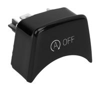 Qqmora Bouton de Commutation de Démarrage et D'arrêt du Moteur de Voiture, Design élégant et Durable pour Série 1 Série 2 3 4, Installation Facile (Noir piano)