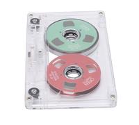 Qqmora Cassette Vierge pour Enregistrement Sonore, Durable, 50 Minutes, Polarisation Normale, Type I, Enregistrement de Musique pour Musiciens en Herbe, Boîtier Métallique ABS