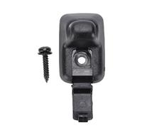 Qqmora Clip de Crochet pour Pare-soleil Clip de Support de Pare-soleil Support de Crochet de Retenue de Remplacement Exact OEM 1RF14DX9AB Noir côté Gauche ou Droit avec