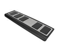 Qqmora Couvercle de Pédale de Repose-pieds en Acier Inoxydable, Tampon de Pédale Antidérapant Durable pour 2021 GT, Améliorer L'expérience de Conduite Intérieur de Luxe