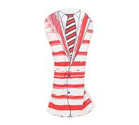 Qqmora Couvre-Chef de Imperméable et Doux avec Motif Drapeau Américain étoiles et Rayures pour Clubs de Pilotes, Tissu PU de qualité Supérieure, Durable et Tendance, Idéal pour Les Golfeurs