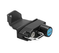 Qqmora Crochet de Montage de Verrouillage de Casque pour Vulcan S 2015-2019, Alliage D'aluminium Durable, Verrouillage de Casque de Moto Portable, Comprend 2 Clés