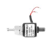 Qqmora Électrovanne Métallique pour Type de Bouteille 94A/94B | Construction métallique durable, Facile à installer, Accessoire pour machine à coudre, Tension 220-240 V, Poids 153 g