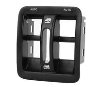 Qqmora Enjoliveur de Commande de Lève-vitre électrique pour Tableau de Bord, Remplacement élégant et Discret pour JK 2011-2018, en ABS Noir robuste.