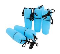 Qqmora Ensemble de 6 Bouteilles de Conteneur de Kayak, Conteneur Sec étanche et Durable pour Kayak, Surf, Plongée, Aventures en Plein Air (Bleue)