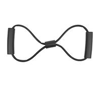 Qqmora Ensemble de Cordes D'extension de Poitrine, 2 Pièces, Bandes élastiques Durables et Confortables pour Le Yoga, L'entraînement Physique Musculaire en Plein Air, Noir