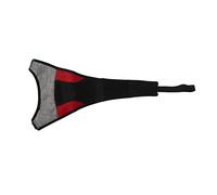 Qqmora Filet Anti-Transpiration pour Vélo, Filet Anti-Transpiration en Polyester Durable, Housse Super Absorbante pour L'entraînement de Cyclisme en Salle, Convient à la Plupart des Vélos de Route