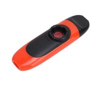 Qqmora Flûte Kazoo Professionnelle en ABS avec 5 Diaphragmes pour la Performance D'un Ensemble Musical à Vent (Orange)