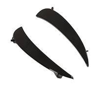 Qqmora Grille de Ventilation de Pare-choc Avant Noire Brillante, Garnitures de Remplacement pour Classe E W213 C238 AMG Line Facelift 2021 2023, Matériau ABS PC Durable, Ensemble de 2
