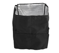 Qqmora Housse de Pompe pour Spa, Robuste, Isolée, étanche, pour Spa Extérieur, Tissu Oxford 600D, Noir, 1 unité