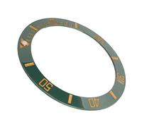 Qqmora Insert de Lunette de Montre avec Design en Céramique, 40 Mm | Matériau résistant aux rayures et respectueux de l\'environnement, installation facile, remplacement des montres