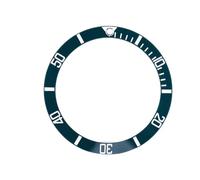 Qqmora Insert de Lunette de Montre en Céramique, Remplacement Unique et | Haute qualité, anti-rayures, conception légère, look élégant, compatible avec diverses montres