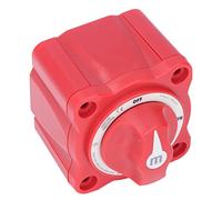 Qqmora Interrupteur de Batterie Robuste 300A Marche/arrêt étanche pour les Applications Automobiles Marines RV Cuivre Rouge Construire 1 unité