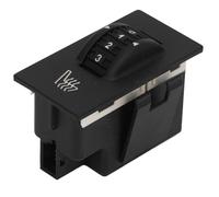 Qqmora Interrupteur de Chauffage de Siège, Bouton de Commande Fiable et Stable de Remplacement 508 3008 C5, Bouton de Réglage de la Température du Siège