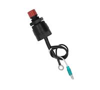 Qqmora Interrupteur D'extinction de Moteur Hors-bord Compact de 17.5cm, Arrêt D'urgence Léger pour Bateaux, fabriqué en ABS de Haute qualité