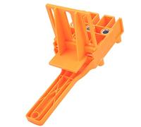 Qqmora Jeu de Guides de Perçage 41 Pièces, Outil Précis pour le Travail du Bois pour les Projets de Menuiserie de Bricolage avec Forets de 6mm 8mm 10mm (Orange)
