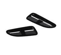 Qqmora Kit D’Outils pour Habillage de Couvercle de Prise d'air de Capot D'évents de Capot de Voiture Matériau ABS Résistant aux Rayures pour F10 F11 F32 F33 F36 F30 F80 G30 G31 (Noir Brillant)